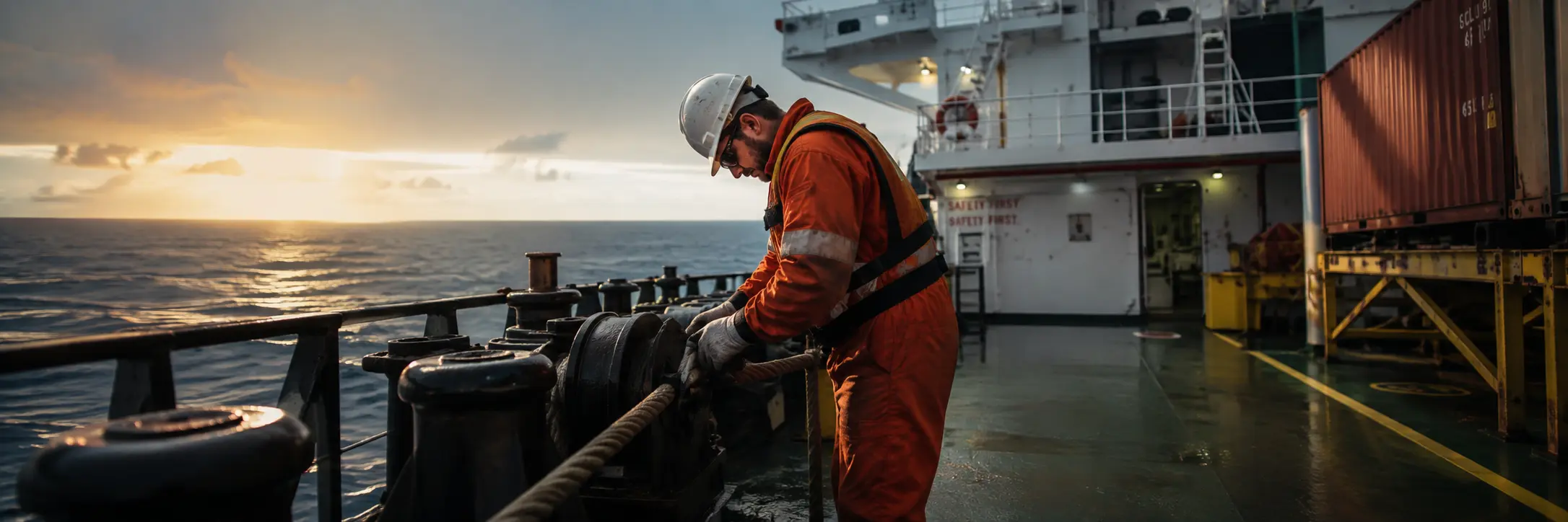 GNM-ARM marine engineers at work onboard a vessel
